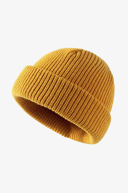 Calling For Winter Rib-Knit Beanie
